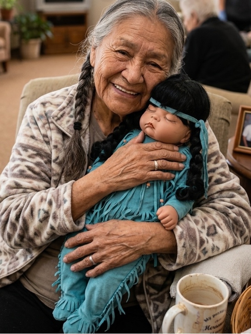 Boots Tyner 1986 Native American baby doll